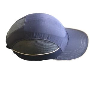 Ergodyne Safety Bump Cap  Head Protection Short Brim Standard Size 8950, Navy